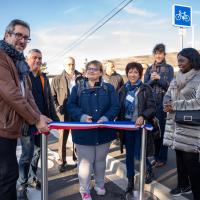 Nouvelle piste cyclable Petits Marais