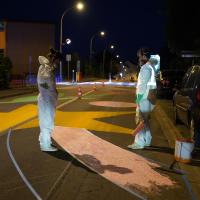 Réalisation de la fresque