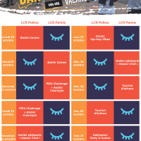 Programme vacances de la Toussaint