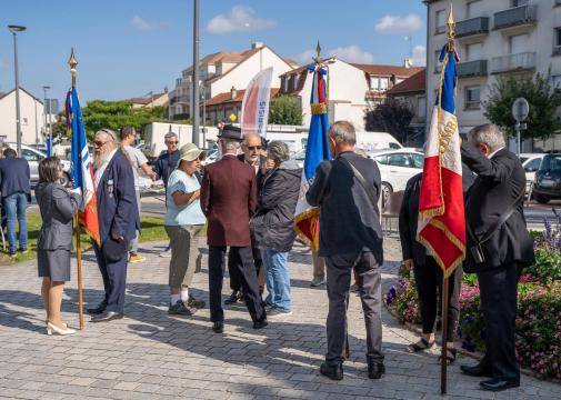 Cérémonie des 80 ans de la Libération de Villeparisis