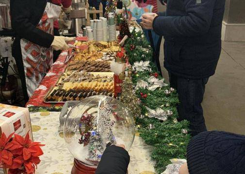 Animations de Noël au marché