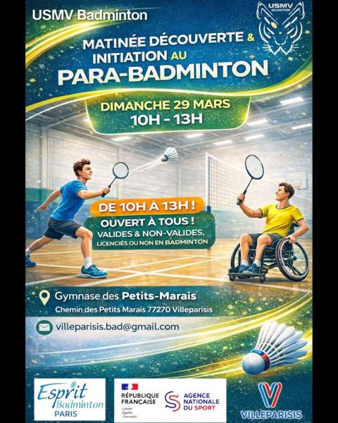 Découverte usmv bad