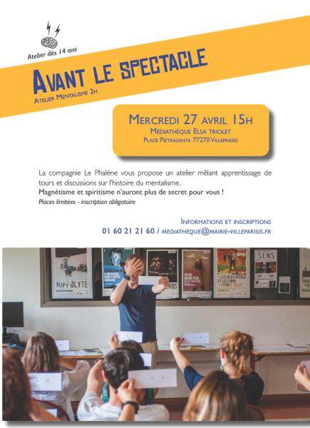 Médiathèque - atelier mentalisme