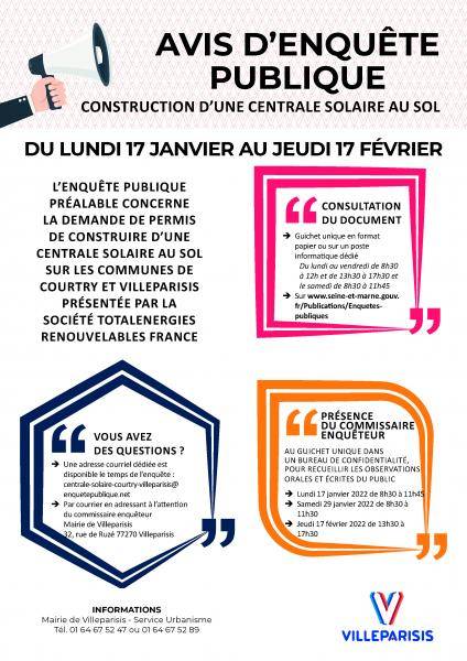 Enquête publique centrale 2022