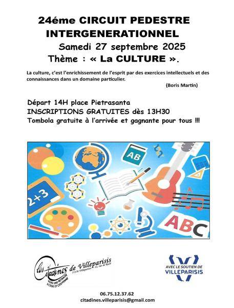 Circuit pédestre les citadines 