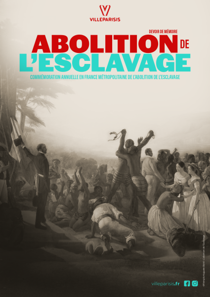 Affiche commémoration abolition esclavage
