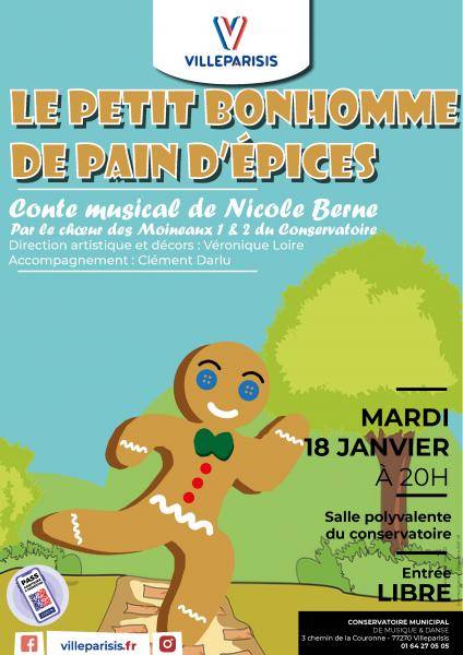 Conservatoire - Bonhomme pain d'épices