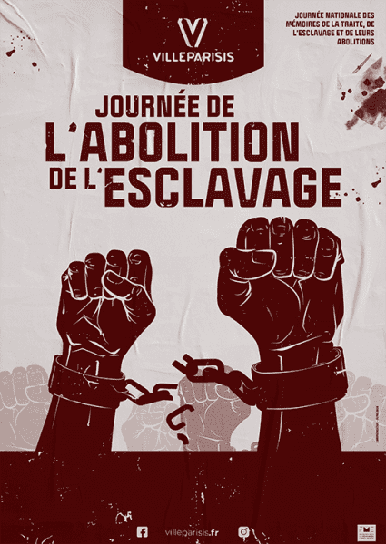 Affiche commémoration abolition esclavage