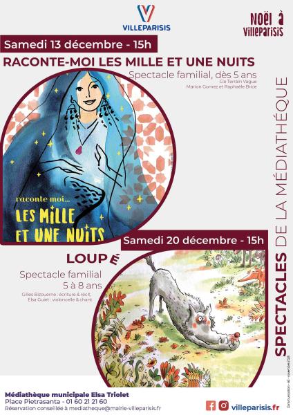 Animations noël à la médiathèque 