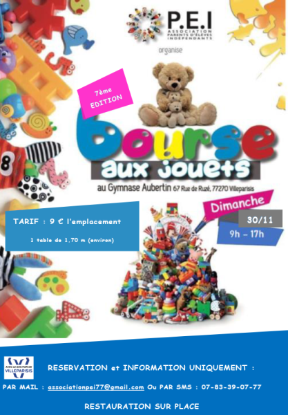 BOURSE AUX JOUETS 