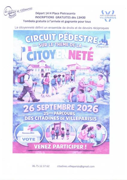 Circuit pédestre les citadines