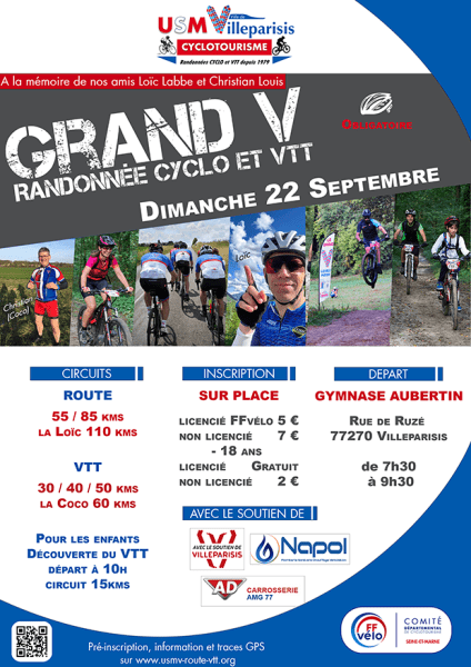 Affiche Grand V