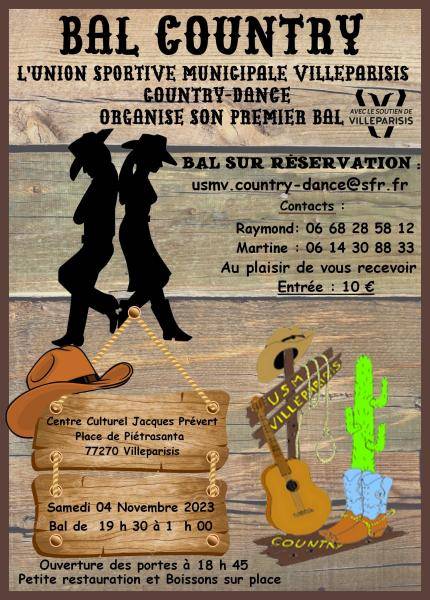 Bal et soirée country 