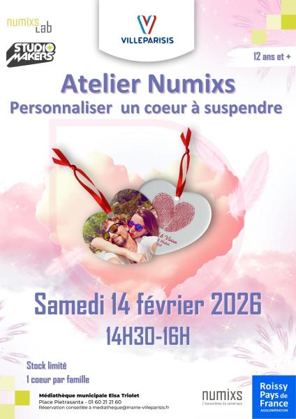 Personnaliser un coeur à suspendre