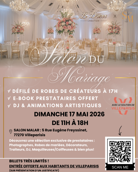 Salon du mariage de Villeparisis - Bdresscreation