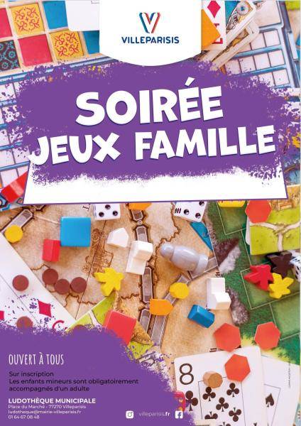 Soirée jeux famille
