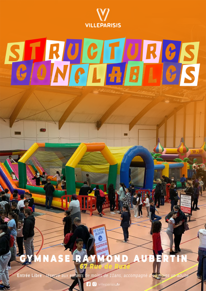 Structures gonflables automne