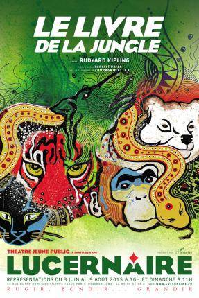 Affiche Le livre de la jungle 