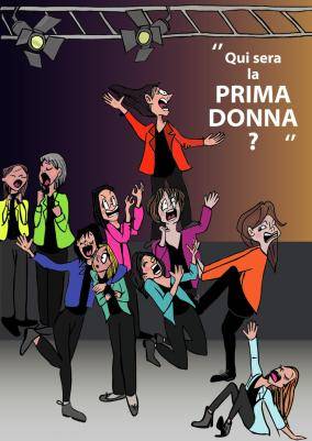 Affiche les dames de choeur 