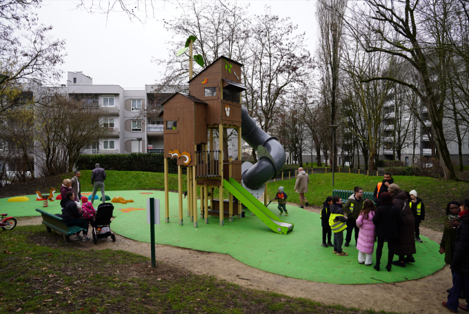 Inauguration aire de jeu du Parisis