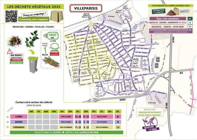Calendrier collecte 2025