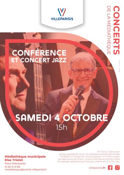 Conférence et concert jazz