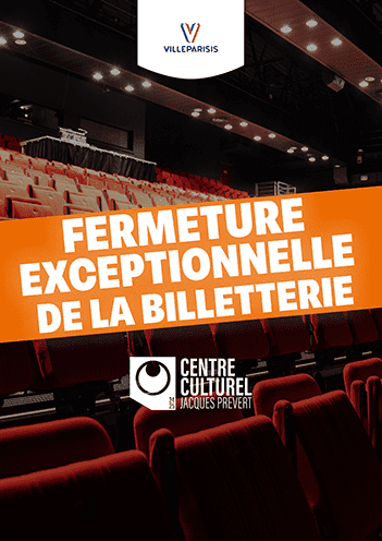 Fermeture exceptionnelle CCJP