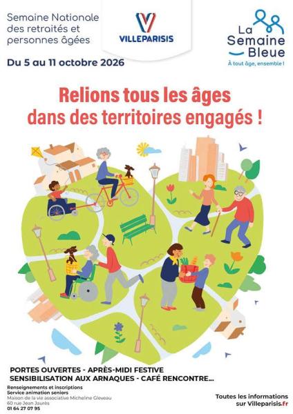 Affiche semaine Bleue