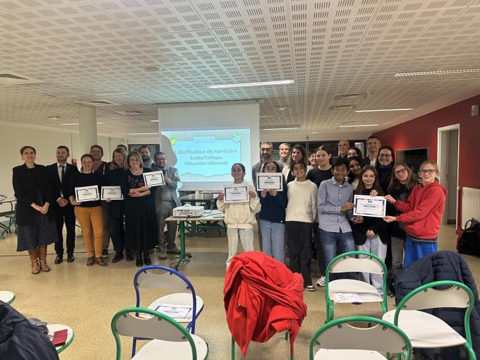 Cérémonie labellisation E3D