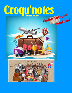 La Troupe Croqu’Notes