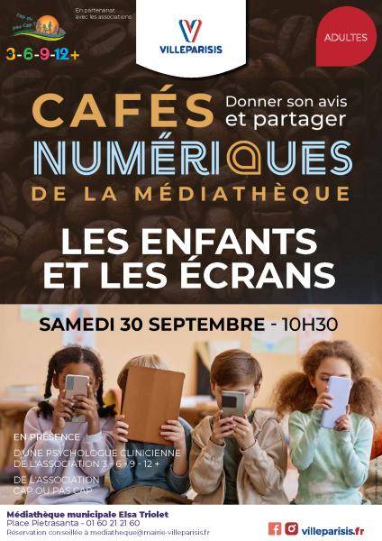 Café num écrans