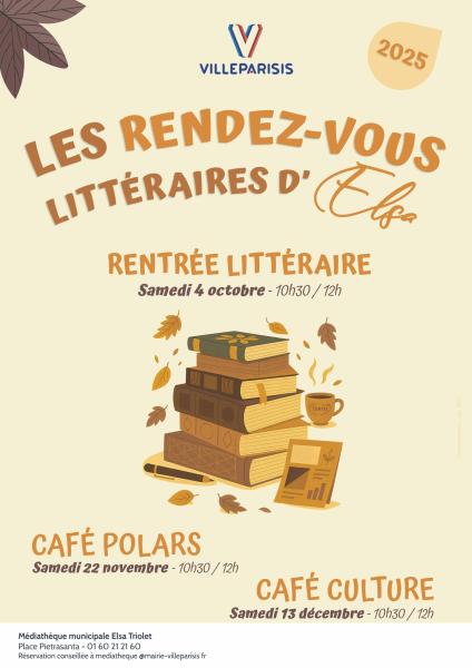Les RDV littéraires d'Elsa