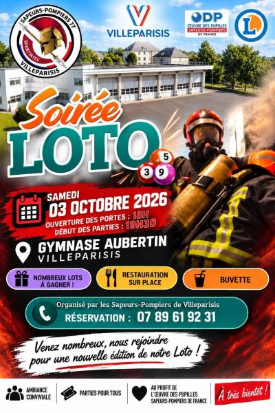 Loto pompiers