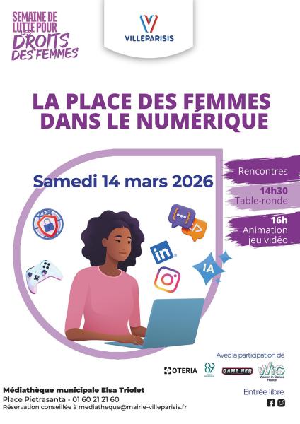 Table ronde « La place des femmes dans le numérique »