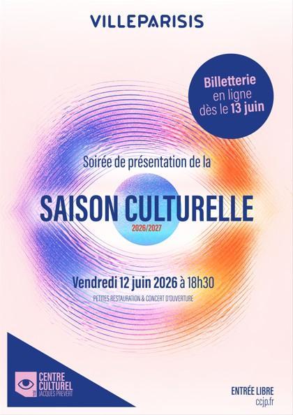 Invitation présentation de saison 26-27