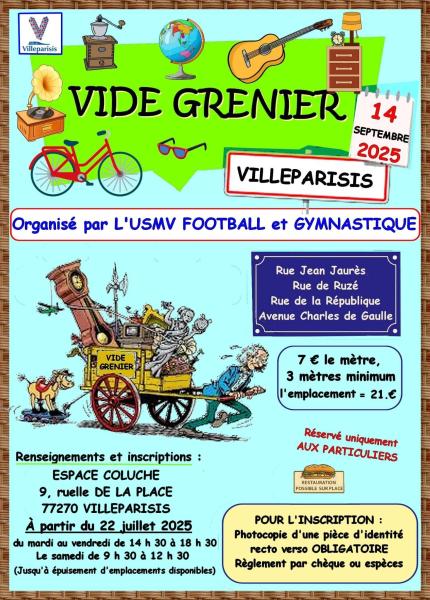 Vide grenier sept 2025
