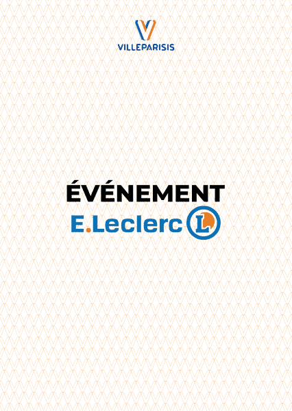 Evènement Leclerc