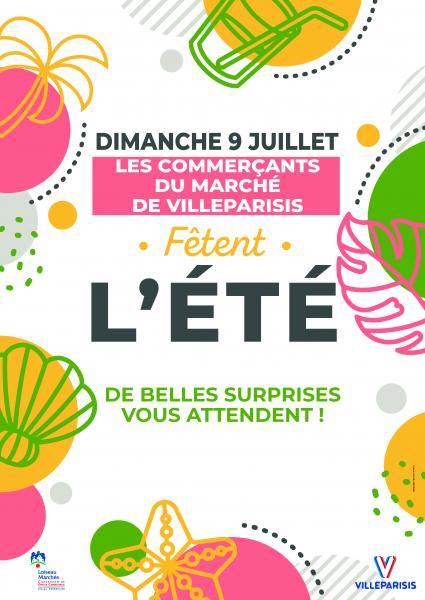Marché fête l'été
