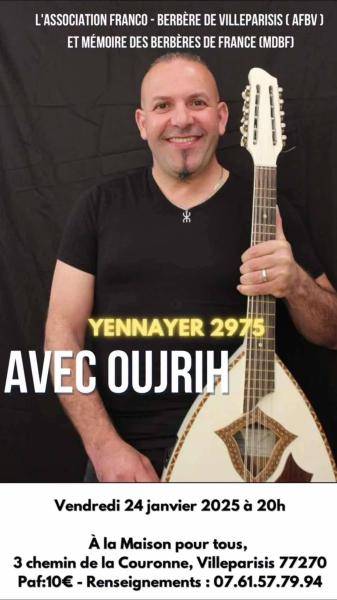 YENNAYER - NOUVEL AN BERBERE - CONCERT DE MUSIQUE KABYLE