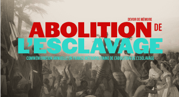 Affiche commémoration abolition esclavage