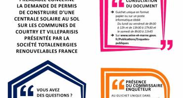 Enquête publique centrale solaire