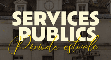 Services publics période estivale