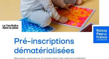 Pré-inscriptions 