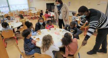 Cantine repas végétarien