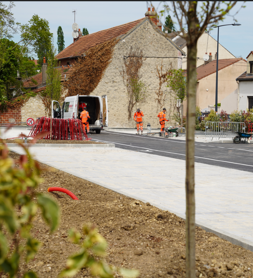 Travaux parking centre-ville