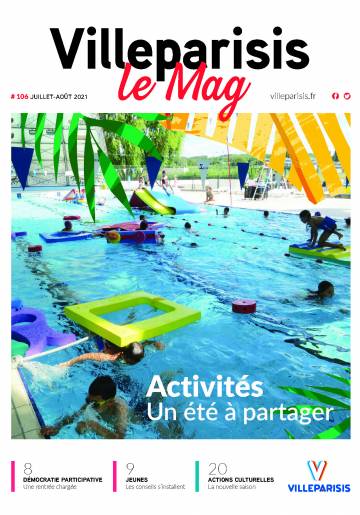 Couv Villeparisis Le Mag #106 - été 2021