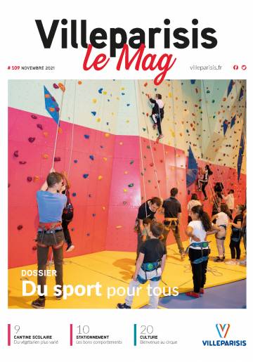 Couv Villeparisis Le Mag #109 - novembre 2021