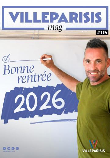 Couv Villeparisis Le Mag #154 - septembre 2026