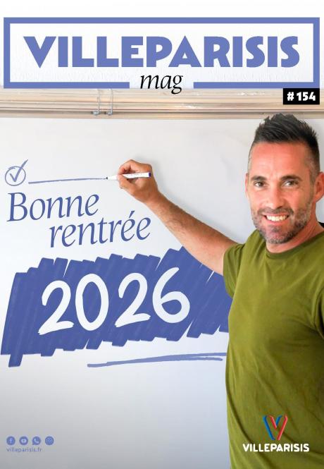 Couv Villeparisis Le Mag #154 - septembre 2026