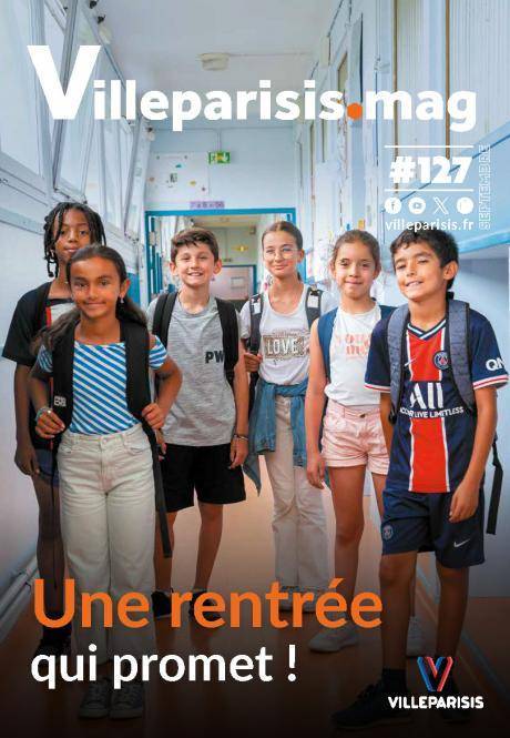 Couv Villeparisis Le Mag #127 - septembre 2023